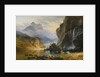 Indians Spearfishing by Albert Bierstadt