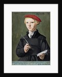 Portrait of a Young Scholar by Anonymous