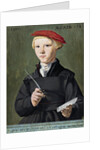 Portrait of a Young Scholar by Anonymous