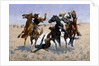 Aiding a Comrade by Frederic Remington