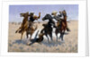 Aiding a Comrade by Frederic Remington