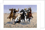 Aiding a Comrade by Frederic Remington