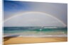 Rainbow at Baldwin Beach, Maui, Hawaii by Anonymous