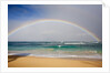 Rainbow at Baldwin Beach, Maui, Hawaii by Anonymous