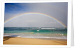 Rainbow at Baldwin Beach, Maui, Hawaii by Anonymous