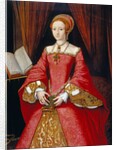 Elizabeth I as a Princess attributed to William Scrots by Anonymous