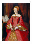 Elizabeth I as a Princess attributed to William Scrots by Anonymous