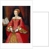 Elizabeth I as a Princess attributed to William Scrots by Anonymous