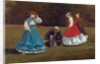 Croquet Scene by Winslow Homer