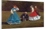 Croquet Scene by Winslow Homer