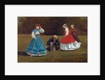 Croquet Scene by Winslow Homer