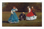 Croquet Scene by Winslow Homer