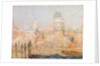 St. Paul's from the River: Morning Sun in Winter by Henri Le Sidaner