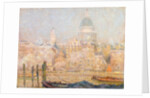 St. Paul's from the River: Morning Sun in Winter by Henri Le Sidaner
