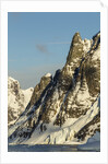 Mountain Peaks, Lemaire Channel, Antarctica by Anonymous