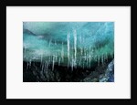 Icicles in Ice Cave, Cuverville Island, Antarctica by Anonymous