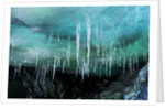 Icicles in Ice Cave, Cuverville Island, Antarctica by Anonymous