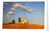 Rocklyn Community Church with Club Wheat at Harvest by Anonymous