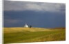 Rocklyn Community Church With Wheat fields and storm coming by Anonymous