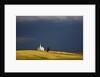 Rocklyn Community Church With Wheat fields and storm coming by Anonymous