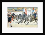 Procession of Indigenous Cavalry in French Indo-China (Vietnam) by Anonymous