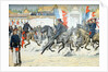 Procession of Indigenous Cavalry in French Indo-China (Vietnam) by Anonymous