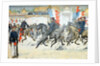 Procession of Indigenous Cavalry in French Indo-China (Vietnam) by Anonymous
