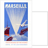 Marseille Crossroads of the World Advert c1940 by Anonymous