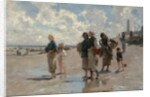Fishing for Oysters at Cancale by John Singer Sargent