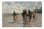 Fishing for Oysters at Cancale by John Singer Sargent