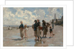Fishing for Oysters at Cancale by John Singer Sargent