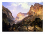 Golden Gate, Yellowstone National Park by Thomas Moran