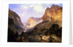 Golden Gate, Yellowstone National Park by Thomas Moran