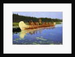 Radisson and Groseilliers by Frederic Remington