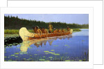 Radisson and Groseilliers by Frederic Remington