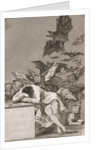 The sleep of reason produces monsters (No. 43), from Los Caprichos by Francisco Goya