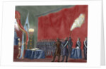 Secret Societies (nineteenth century). Initiation ceremony of a new member by Anonymous
