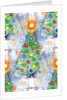 Decorated Christmas trees by Anonymous