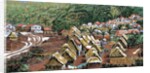 Construction of the Panama Canal. Workers camp in the Highlands of the Emperor by Anonymous