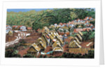 Construction of the Panama Canal. Workers camp in the Highlands of the Emperor by Anonymous