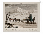 A sled in Siberia by Anonymous