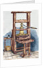 Printing press used by Benjamin Franklin (1706-1790) by Anonymous