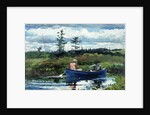 The Blue Boat by Winslow Homer