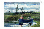 The Blue Boat by Winslow Homer