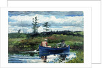The Blue Boat by Winslow Homer