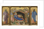 Nativity with the Prophets Isaiah and Ezekiel by Duccio di Buoninsegna