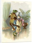 A Frog He Would A Wooing Go, Children's book Illustration by Anonymous