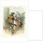 A Frog He Would A Wooing Go, Children's book Illustration by Anonymous