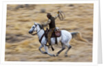 Cowboy riding the range by Anonymous