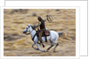Cowboy riding the range by Anonymous